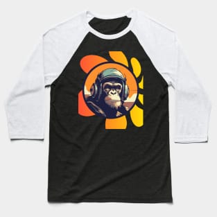 Groovy Monkey Baseball T-Shirt